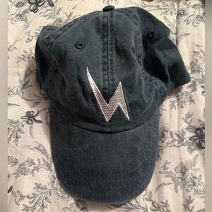 Dark Gray Cap with Silver Logo